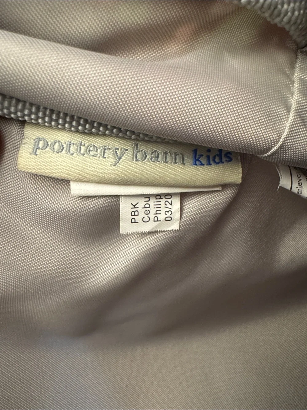 Pottery Barn Girls' Brown Floral Butterfly Backpack Small